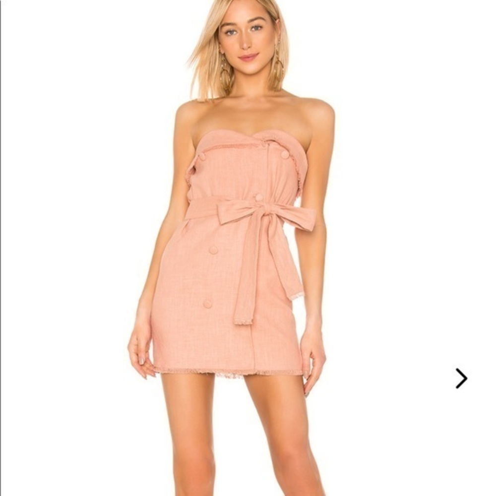 NEW Lovers + Friends Pink Nicole Mini Dress